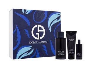 G. ARMANI ARMANI CODE MEN EDT SPRAY 125 ML SETS цена и информация | Масла, гели для душа | kaup24.ee