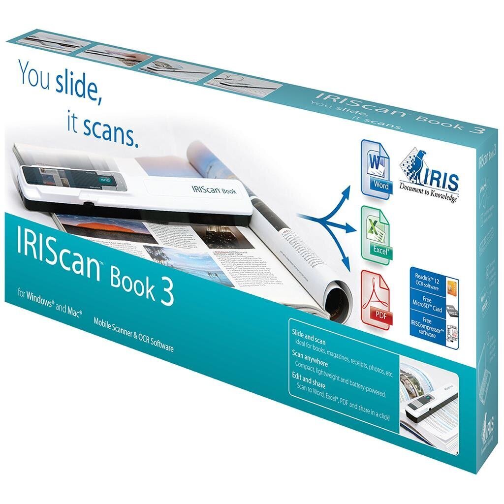 Mobiilne skänner IRISCan Executive 3 hind ja info | Skännerid | kaup24.ee