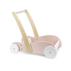 Puidust jalutuskäru lastele Viga Toys L-44076, roosa hind ja info | Imikute mänguasjad | kaup24.ee