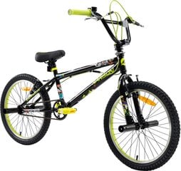 Jalgratas Karbon Stickerbomb 20" 2024 BMX Freestyle, kollane цена и информация | Велосипеды | kaup24.ee