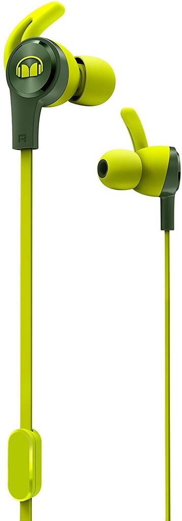 Monster iSport Achieve Green цена и информация | Kõrvaklapid | kaup24.ee