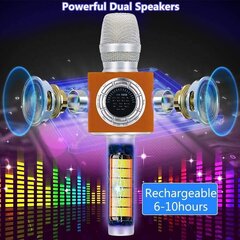 Juhtmeta karaokemikrofon BONAOK Magic Sing hind ja info | Mikrofonid | kaup24.ee