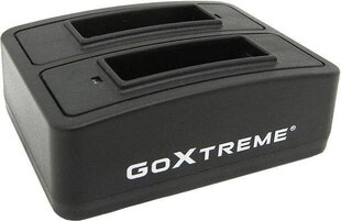 Topelt akulaadija GoXtreme Battery Charging Station Dual Vision 4K цена и информация | Зарядные устройства для видеокамер | kaup24.ee