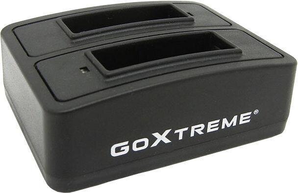 Topelt akulaadija GoXtreme Battery Charging Station Dual Vision 4K hind ja info | Fotoaparaatide laadijad | kaup24.ee