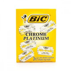 Лезвия для бритвы Bic Chrome Platinum - набор из 100 шт. цена и информация | Косметика и средства для бритья | kaup24.ee