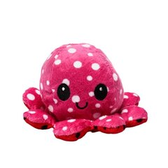 Plush kahepoolne kaheksajalg Tik Tok Octopus - roosa / punane hind ja info | Pehmed mänguasjad | kaup24.ee