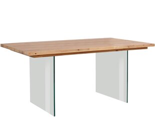 Стол обеденный Notio Living Megan 180 см, светло-коричневый цена и информация | Кухонные и обеденные столы | kaup24.ee