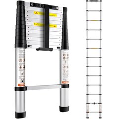 Teleskoopredel Vevor, 3,2 m, 170 kg hind ja info | Redelid | kaup24.ee