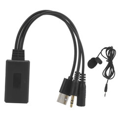 Automaatne Bluetoothi helikaabel AUX mikrofoni adapter, mis sobib Hyundai Accent / Azera / Elantra / Genesis jaoks hind ja info | USB adapterid tehase helisüsteemile | kaup24.ee