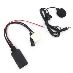 Auto Bluetooth Stereo Raadio Audio Pikendatud Juhtmega telefoni käed-vabad mikrofoni adapter, mis sobib Mazda 2/3/5/6 / MX5 / RX8 2006-On jaoks hind ja info | USB adapterid tehase helisüsteemile | kaup24.ee