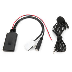 Bluetooth 5.0 AUX-kaabli heliadapter mikrofoniga vabakäeseade A4 B7 TT-de TT A8 R8 A3 jaoks hind ja info | USB adapterid tehase helisüsteemile | kaup24.ee