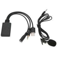 Bluetooth 5.0 AUX-kaabli adapter koos mikrofoniga vabakäekõne asendus Ford Focuse/Mondeo jaoks hind ja info | USB adapterid tehase helisüsteemile | kaup24.ee