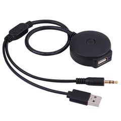 Auto Wireless Bluetooth Audio 3,5 mm AUX USB-adapteri kaabel BMW ja Mini Cooperi jaoks hind ja info | USB adapterid tehase helisüsteemile | kaup24.ee