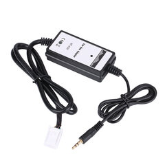 Auto Auto Aux-In Adapter MP3-mängija raadio heliliides Toyota Camry Corolla Yaris RAV4 jaoks hind ja info | USB adapterid tehase helisüsteemile | kaup24.ee