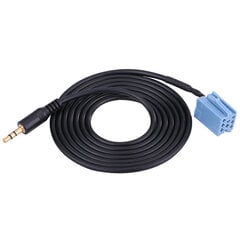 3,5 mm auto AUX-sisendi helimuusika adapteri kaabel /Golf/Passat B5/Bora//Blaupunkt hind ja info | USB adapterid tehase helisüsteemile | kaup24.ee