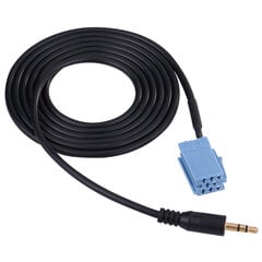 3,5 mm auto AUX-sisendi helimuusika adapteri kaabel /Golf/Passat B5/Bora//Blaupunkt hind ja info | USB adapterid tehase helisüsteemile | kaup24.ee