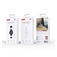 XO traadita induktiivne kella laadija QI CX026 USB+USB-C 2,5W valge hind ja info | Mobiiltelefonide laadijad | kaup24.ee