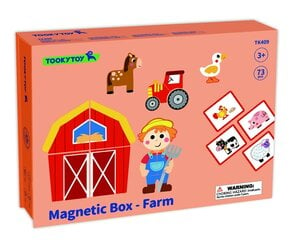 Magnetpuslefarm, Tooky Toy L-TK409 hind ja info | Lauamängud ja mõistatused | kaup24.ee