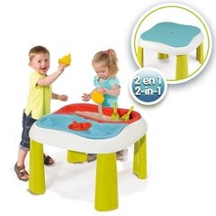 Veemängulaud, Smoby L-840110 2in1 цена и информация | Игрушки для песка, воды, пляжа | kaup24.ee