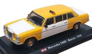 MB W123 Lang Beirut Taxi 240D, 1970, Atlas, 1:43 hind ja info | Mudelautode kollektsioneerimine | kaup24.ee