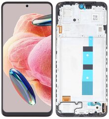 LCD + puuteekraan Xiaomi Redmi Note 12 4G OLED Frame must hind ja info | Telefoniosad ja parandamise tööriistad | kaup24.ee