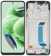 LCD + puutetundlik ekraan Xiaomi Redmi Note 12 5G OLED Frame must hind ja info | Telefoniosad ja parandamise tööriistad | kaup24.ee