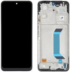 LCD + puutetundlik ekraan Xiaomi Redmi Note 12 5G OLED Frame must hind ja info | Telefoniosad ja parandamise tööriistad | kaup24.ee