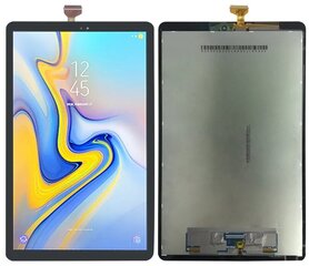 Ehtne LCD + puuteekraan Samsung Galaxy T590 T595 Tab A 10.5 (Uuendatud) Must hind ja info | Telefoniosad ja parandamise tööriistad | kaup24.ee