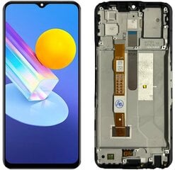 Подлинный ЖК-экран + тачскрин VIVO Y72 5G (восстановленный) Рамка черный цена и информация | Запчасти для телефонов и инструменты для их ремонта | kaup24.ee