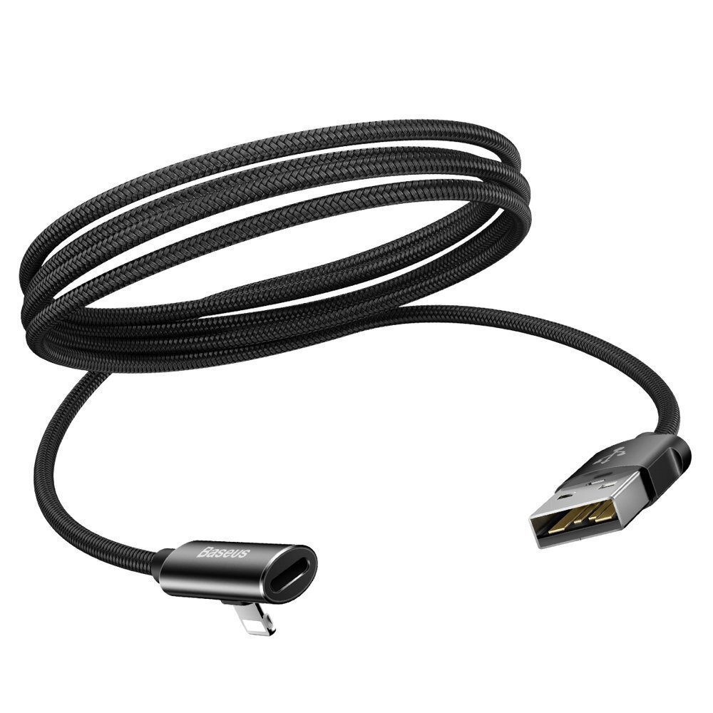 Baseus Rhythm Bent, USB Type A, Lightning, 1.2m hind ja info | Mobiiltelefonide kaablid | kaup24.ee