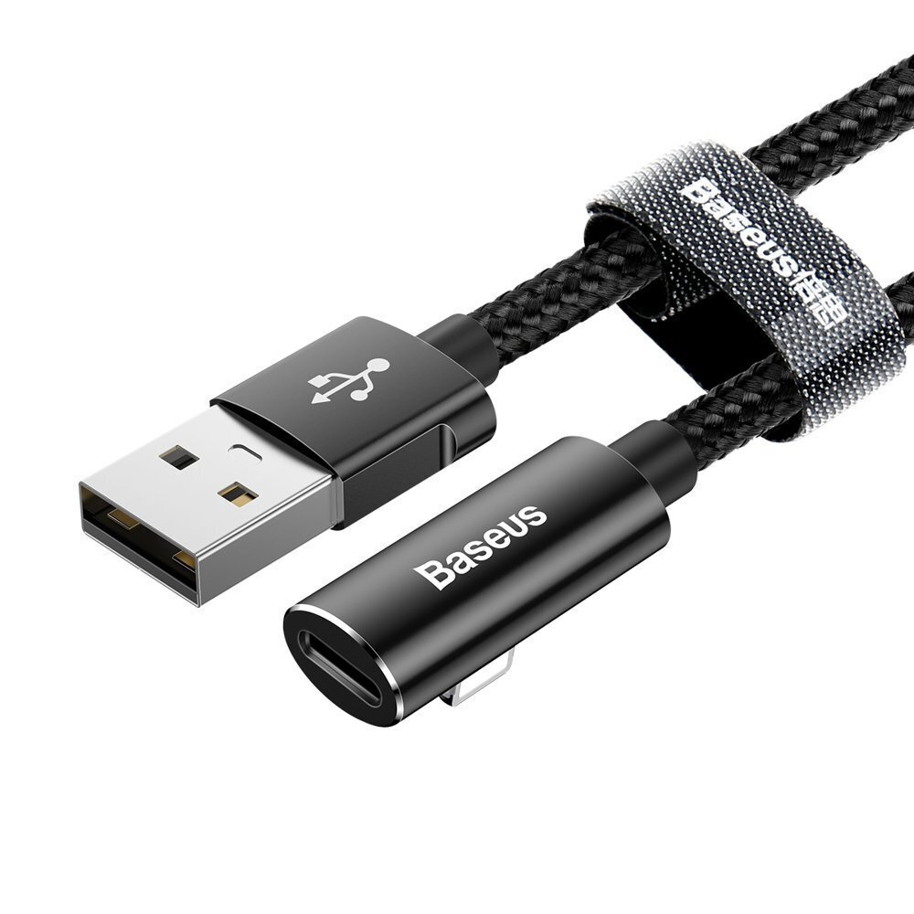 Baseus Rhythm Bent, USB Type A, Lightning, 1.2m hind ja info | Mobiiltelefonide kaablid | kaup24.ee