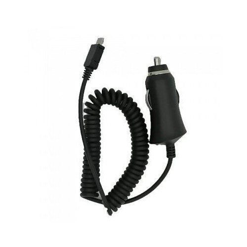 Autolaadija HQ V2 Premium 1A + micro USB cable, must цена и информация | Mobiiltelefonide laadijad | kaup24.ee