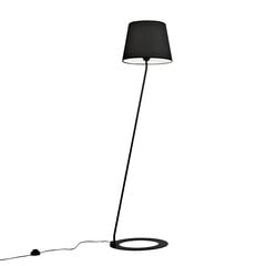 Напольная лампа SHADE LAMP - черный абажур с черной ножкой цена и информация | Торшеры | kaup24.ee