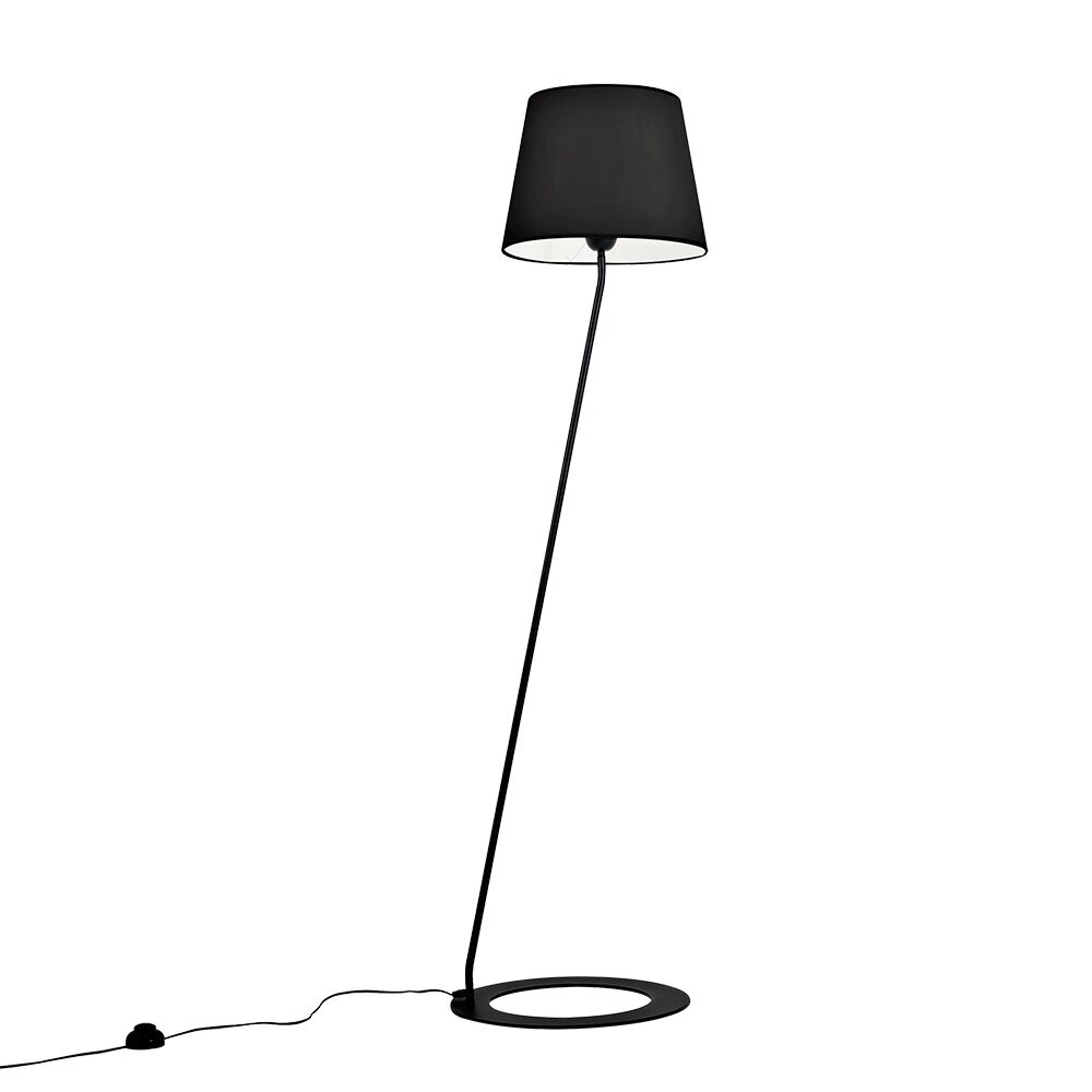 Põrandavalgusti SHADE LAMP- must varju must jalg цена и информация | Põrandalambid | kaup24.ee