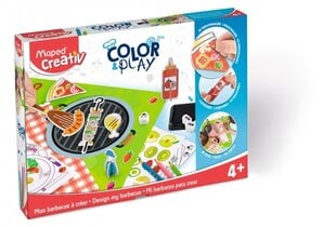 Meisterdamise komplekt Maped Creativ Color&Play Design my Barbecue hind ja info | Arendavad mänguasjad | kaup24.ee