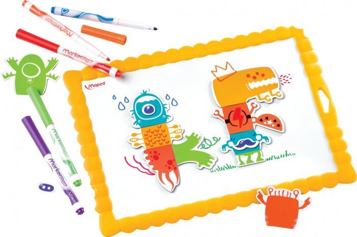 Joonistuskomplekt magnetplaadiga Maped Creativ Artist Board Monsters hind ja info | Arendavad mänguasjad | kaup24.ee