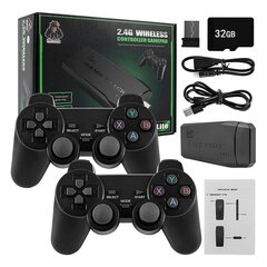 M8 videomängukonsool 2.4G topelt juhtmevaba kontroller Game Stick 4K 10000 mängud 32/64G retromängud PS1/MAME/FC/GB/GBA/GBC/MD jaoks цена и информация | Игровые приставки | kaup24.ee