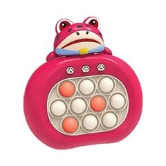 LED-valgusega fidget mäng Quick Push Bubble mängu käepideme konsool Vajutage nuppu, et mängida mänge Poisid ja tüdrukud stressi leevendamiseks mänguasjad hind ja info | Mängukonsoolid | kaup24.ee