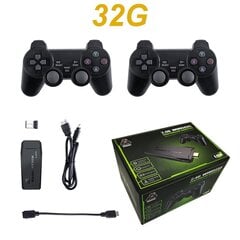 Värskendage Retro videomängukonsooli 2.4G juhtmevaba konsooli Game Stick 4k 20000 mängu 64G kaasaskantavat Dendy mängukonsooli GBA/FC/PS1/MD jaoks hind ja info | Mängukonsoolid | kaup24.ee