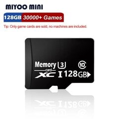 Mälukaart TF-kaardi SD-kaart MIYOO MINI PLUS pihuarvutile mõeldud mängukonsoolimängijale 128 GB 30000 Mängud Game Stickile 32 GB 64 GB 128 GB hind ja info | Mängukonsoolid | kaup24.ee