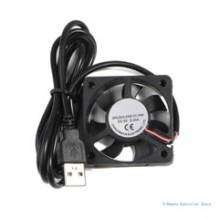 USB ventilaatorid protsessori jahutusradiaator 5 V 2 kontaktiga USB ventilaatorid arvuti korpuse-serveri radiaatori jaoks цена и информация | Аксессуары для компьютерных игр | kaup24.ee