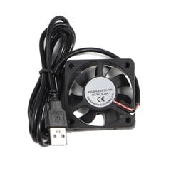 Täiesti uus- 5cm 50mm ventilaator 50x50 Dc5v 5500rpm Väike vaikne jahutusventilaator USB toide- цена и информация | Аксессуары для компьютерных игр | kaup24.ee