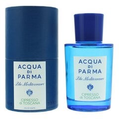 Tualettvesi naistele/meestele Acqua Di Parma Blu Mediterraneo Cipresso Di Toscana EDT 75 ml цена и информация | Женские духи | kaup24.ee