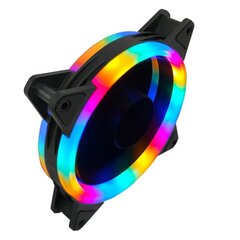 Uus arvutikorpus 120 mm ventilaator RGB 3PIN värviline lamp radiaatori jahuti vaigistatud arvuti 12V DC ARGB ventilaatori šassii ventilaatorid protsessori jahuti цена и информация | Аксессуары для компьютерных игр | kaup24.ee