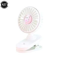 90° pöörlev suvine USB-laetav miniklambriga ventilaator kaasaskantav lauaarvuti summutav ventilaator ventilaator vaikne suurte tuultega reklaamkingitused цена и информация | Аксессуары для компьютерных игр | kaup24.ee