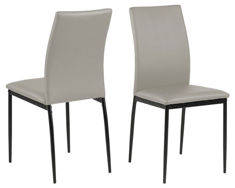4 tooli komplekt Demina, helehall hind ja info | Söögitoolid, baaritoolid | kaup24.ee