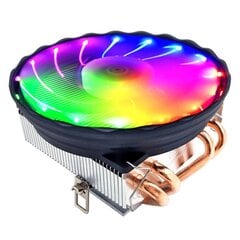 4 soojustoruga CPU jahuti 120 mm PWM 4 kontaktiga PC Radiaator RGB vaikne jahutusventilaator Intel LGA 1155 1150 1151 1700 2011 X79 X99 AMD AM3 jaoks цена и информация | Аксессуары для компьютерных игр | kaup24.ee