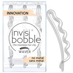 Заколка для волос Invisibobble Waver 3шт, белая цена и информация | Аксессуары для волос | kaup24.ee