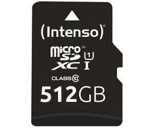 Intenso Micro SDXC UHS-I 512GB цена и информация | Mobiiltelefonide mälukaardid | kaup24.ee