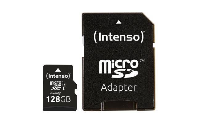 Intenso Micro SDXC UHS-I 256GB (+ SD-adapter) цена и информация | Mobiiltelefonide mälukaardid | kaup24.ee